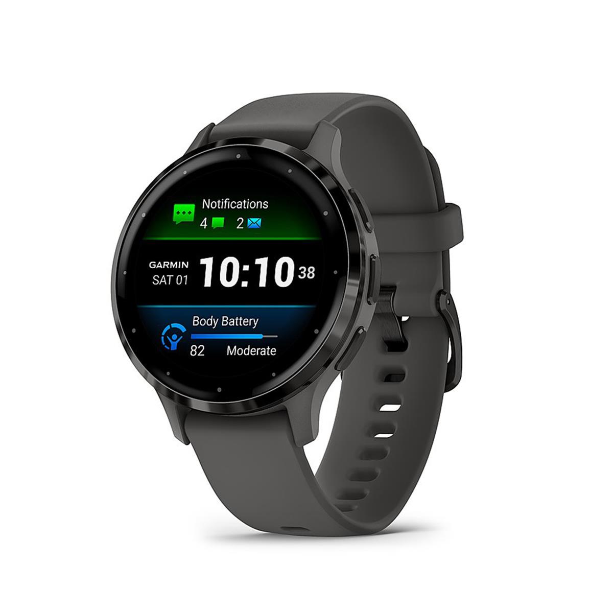 Image of Garmin Venu 3S 41mm GPS Smartwatch Pebble Gray